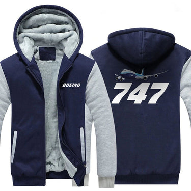 B747 DESIGNED ZIPPER SWEATER THE AV8R